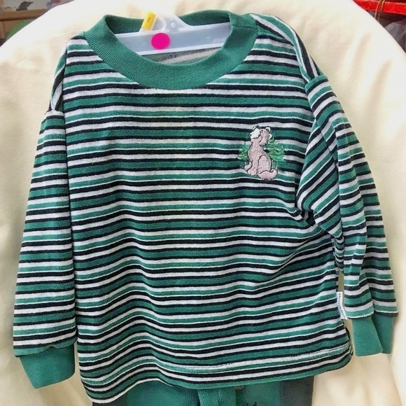 healthtex Other - 3T HealthTex Velour Little Wolf Pants Set